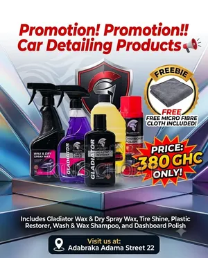 Five in One Car Detailing Products