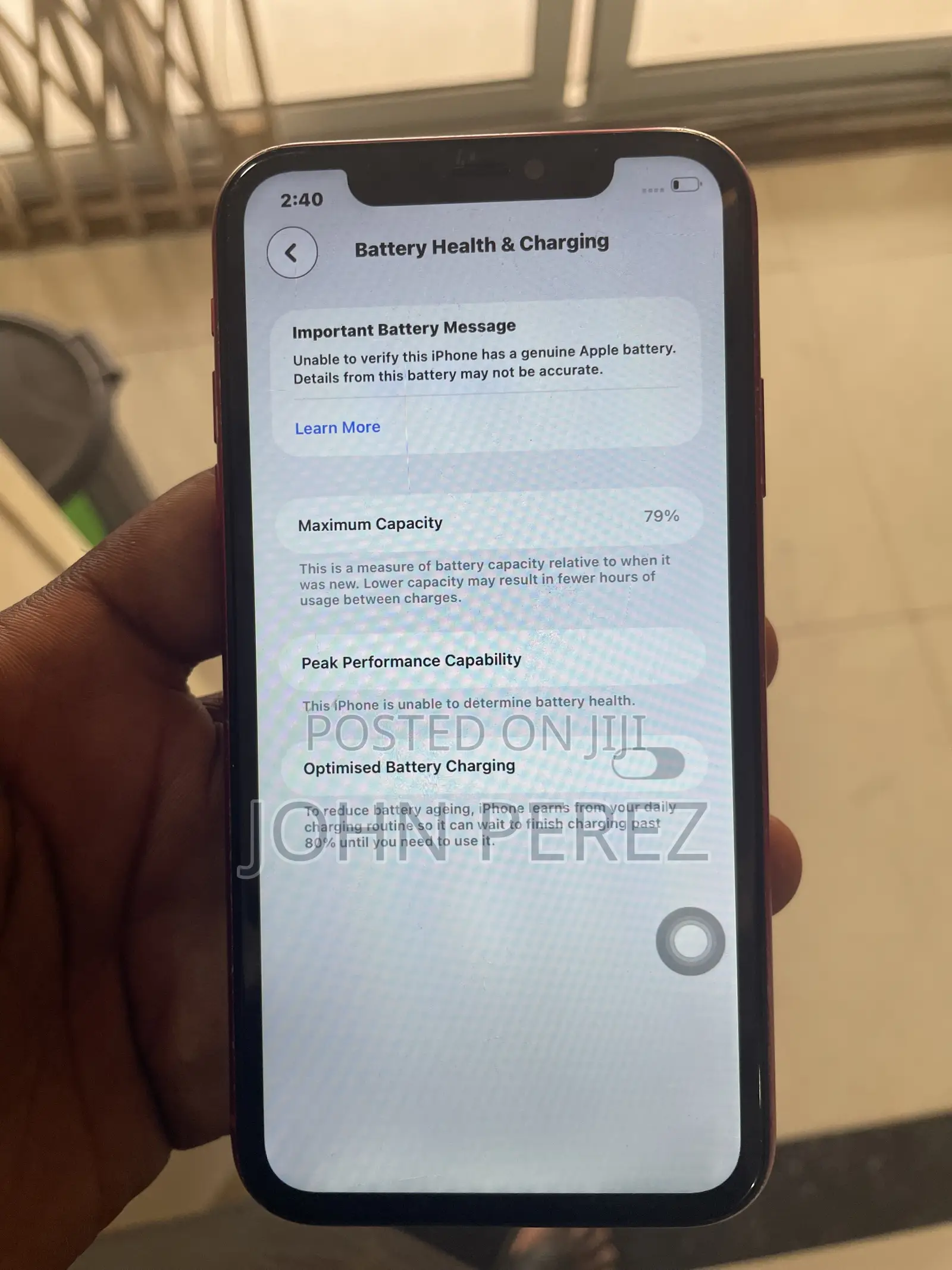 Apple iPhone 11 128 GB Red