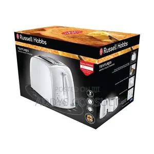 Russell Hobbs Textures 2 Slice Toaster- White