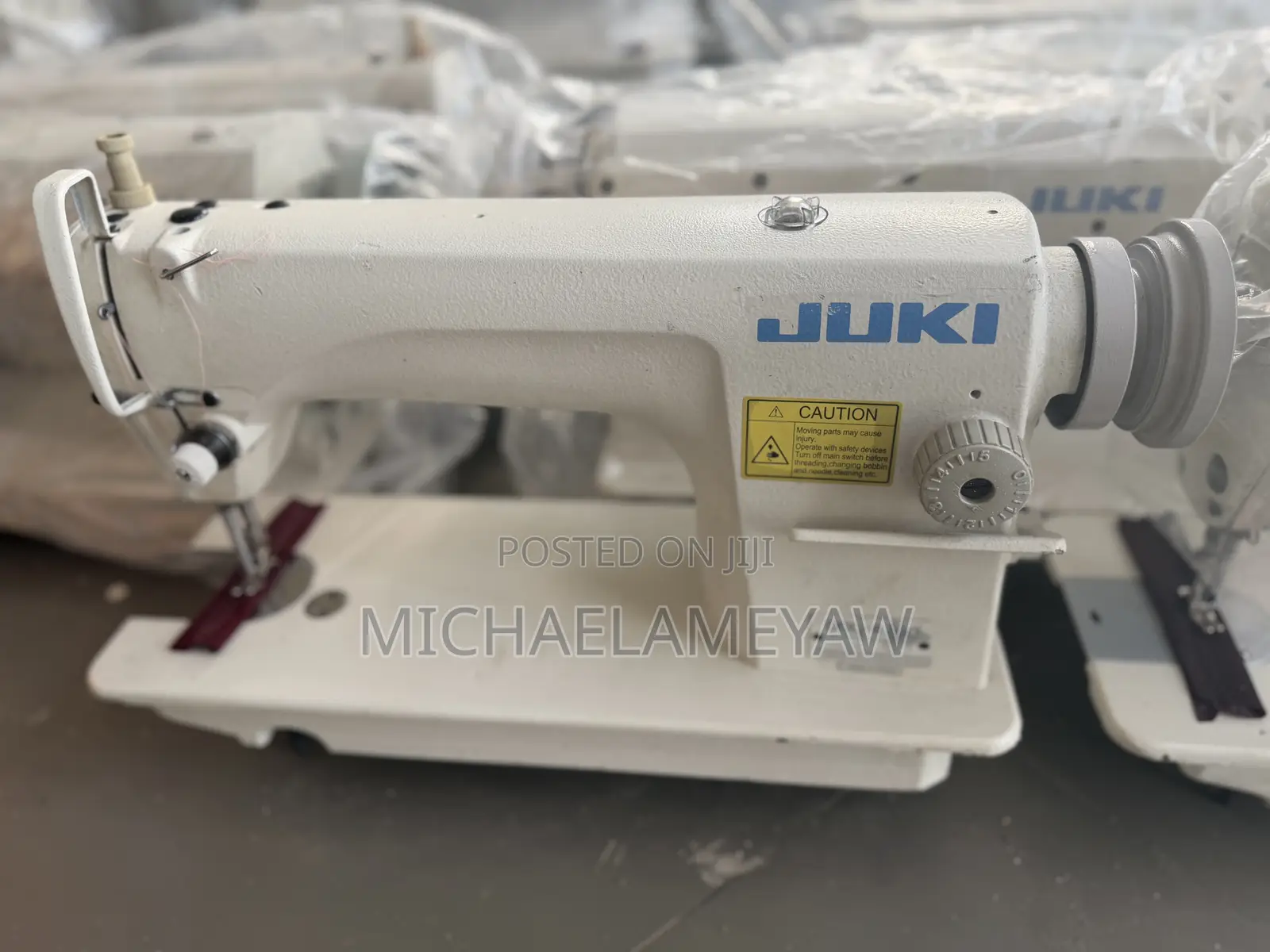 Juki Industrial Sewing Machines With All Accessories