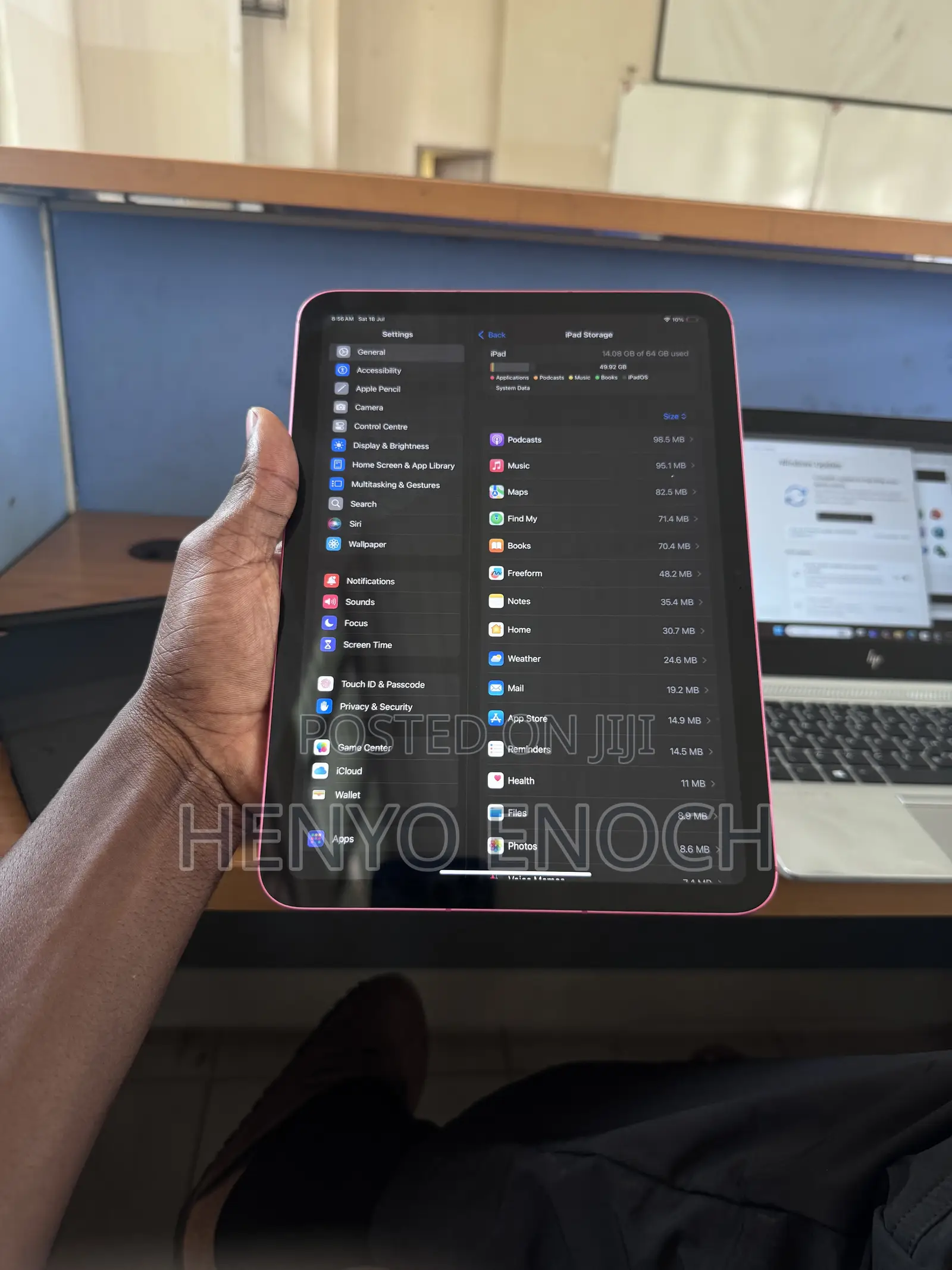 Apple iPad (2022) 64 GB Pink