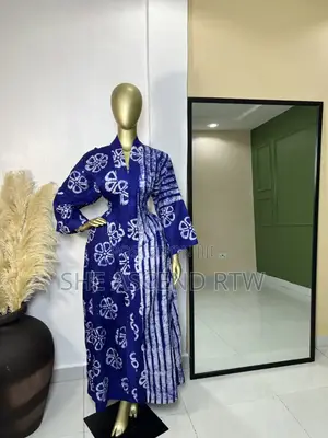 Adire Batik Dress