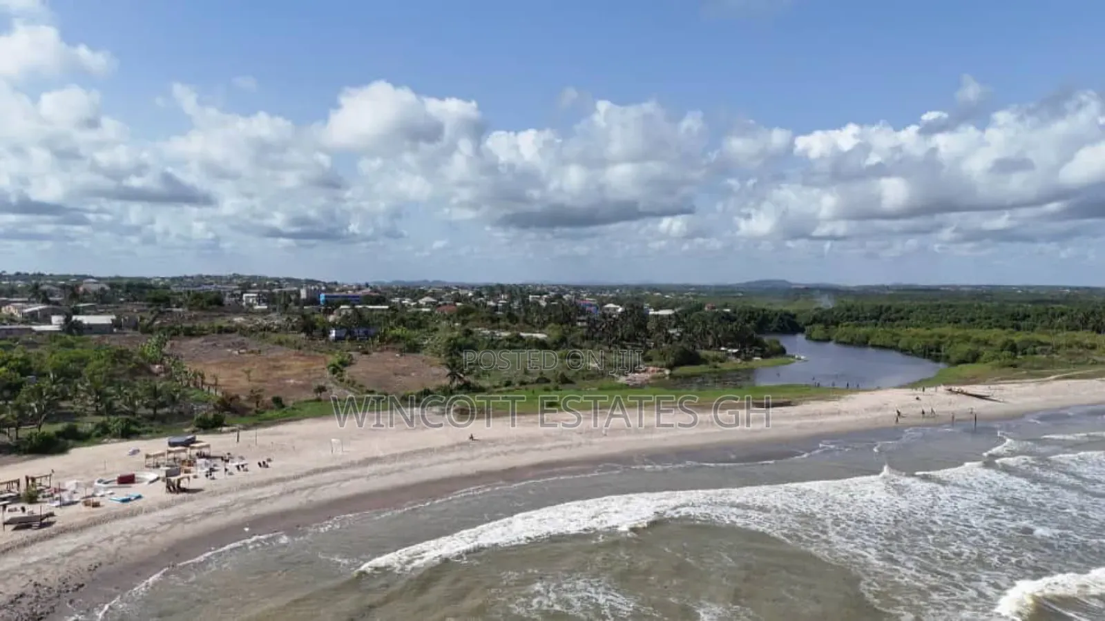 Direct Beachfront at Winneba