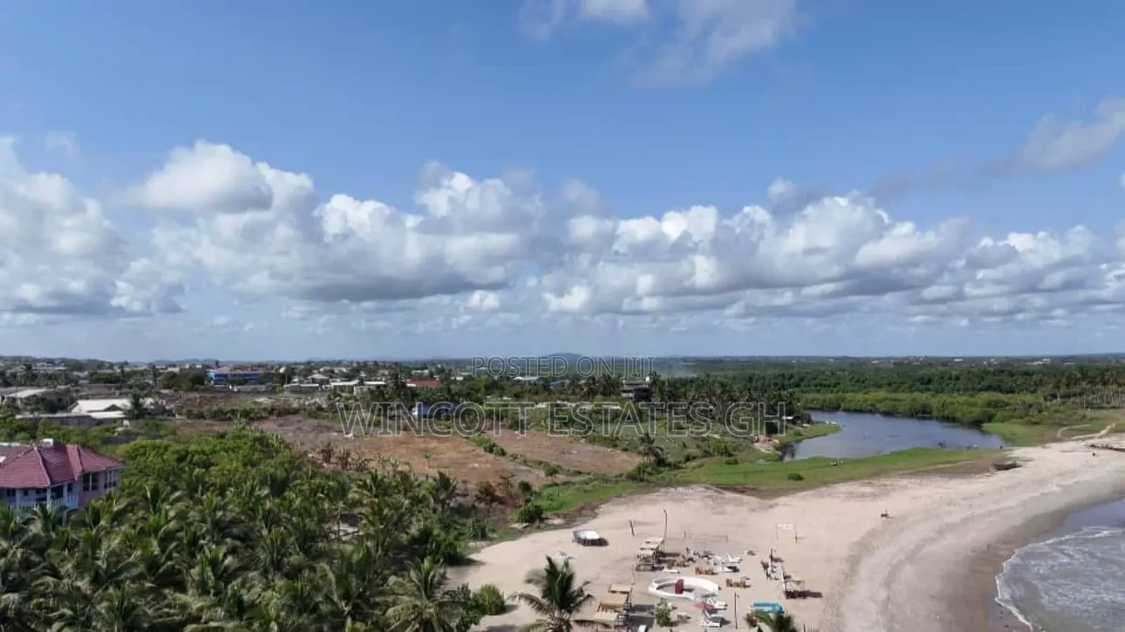 Direct Beachfront at Winneba