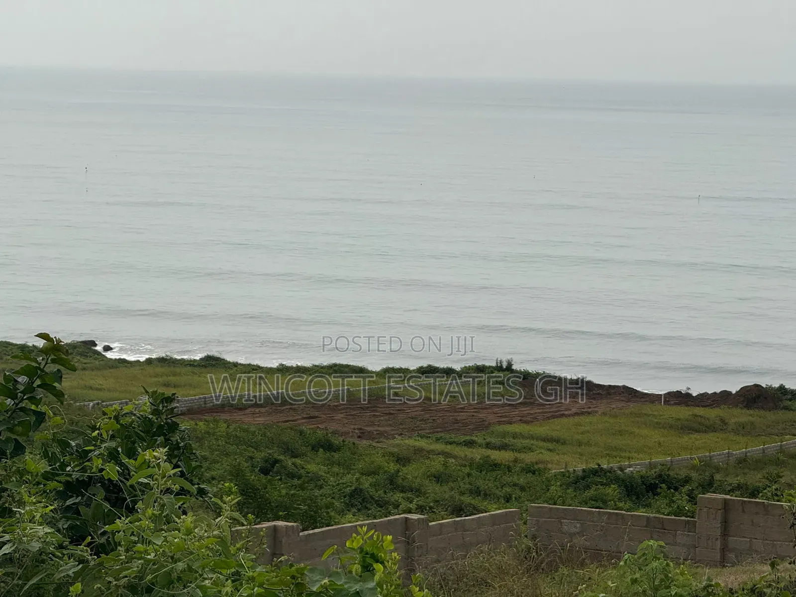 Beachview Hilltop Land Near Winneba