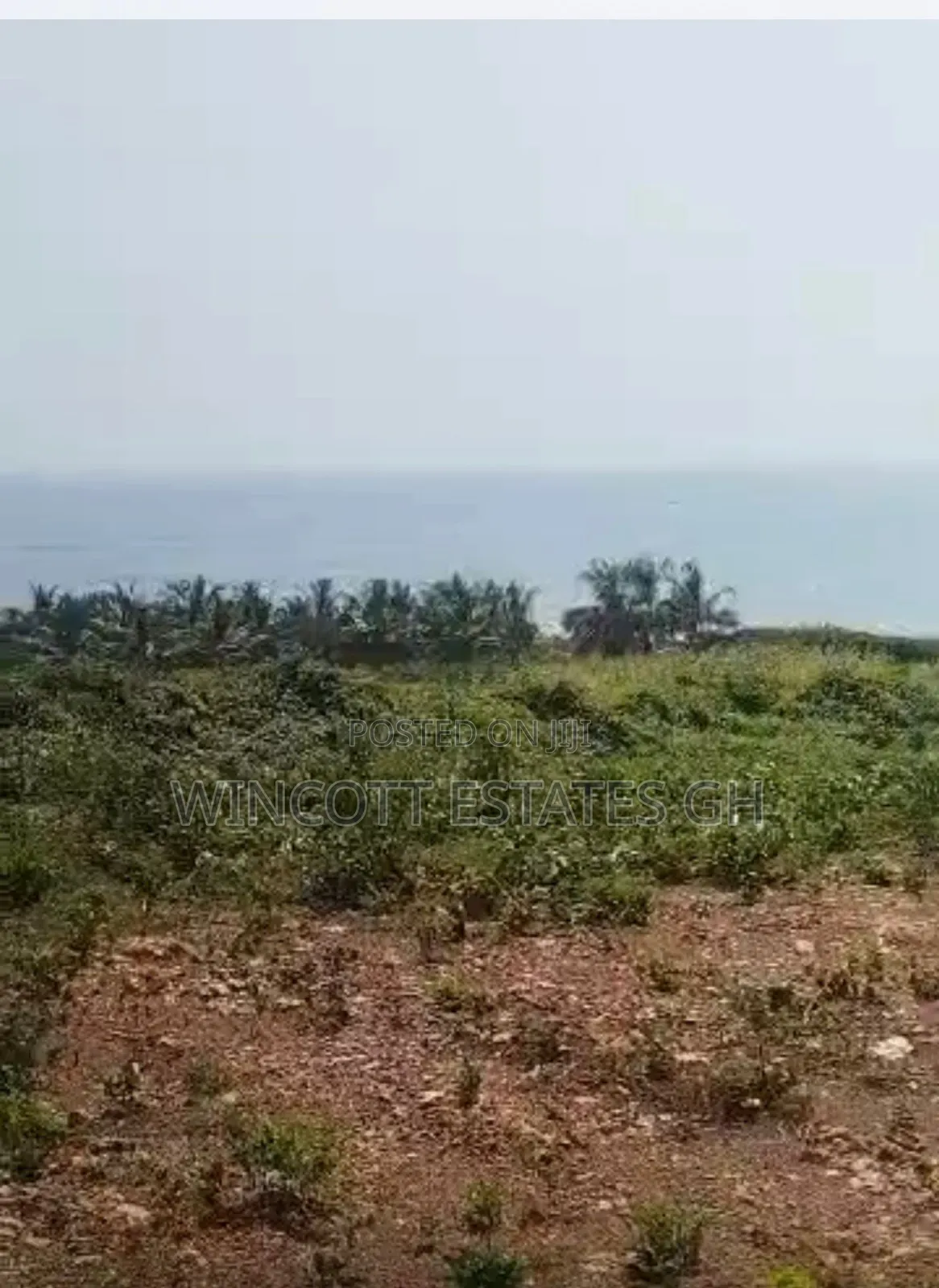 Beachview Hilltop Land Near Winneba