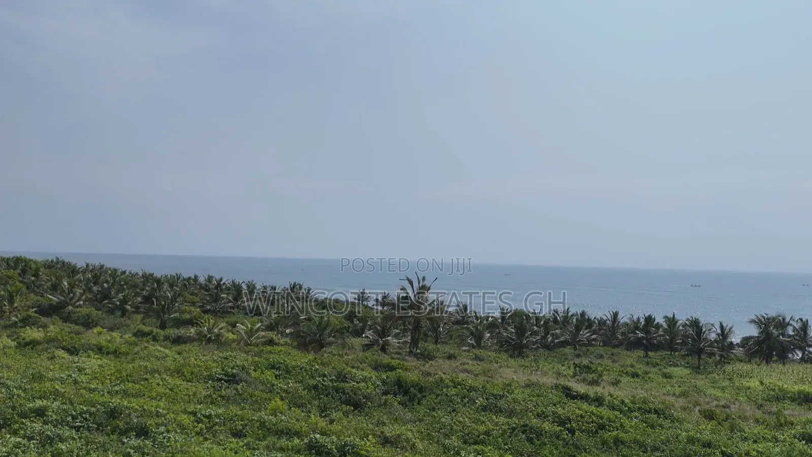 Beachview Hilltop Land Near Winneba