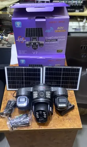 Aov Hieasy 4 Lens 4G Sim Solar CCTV Camera