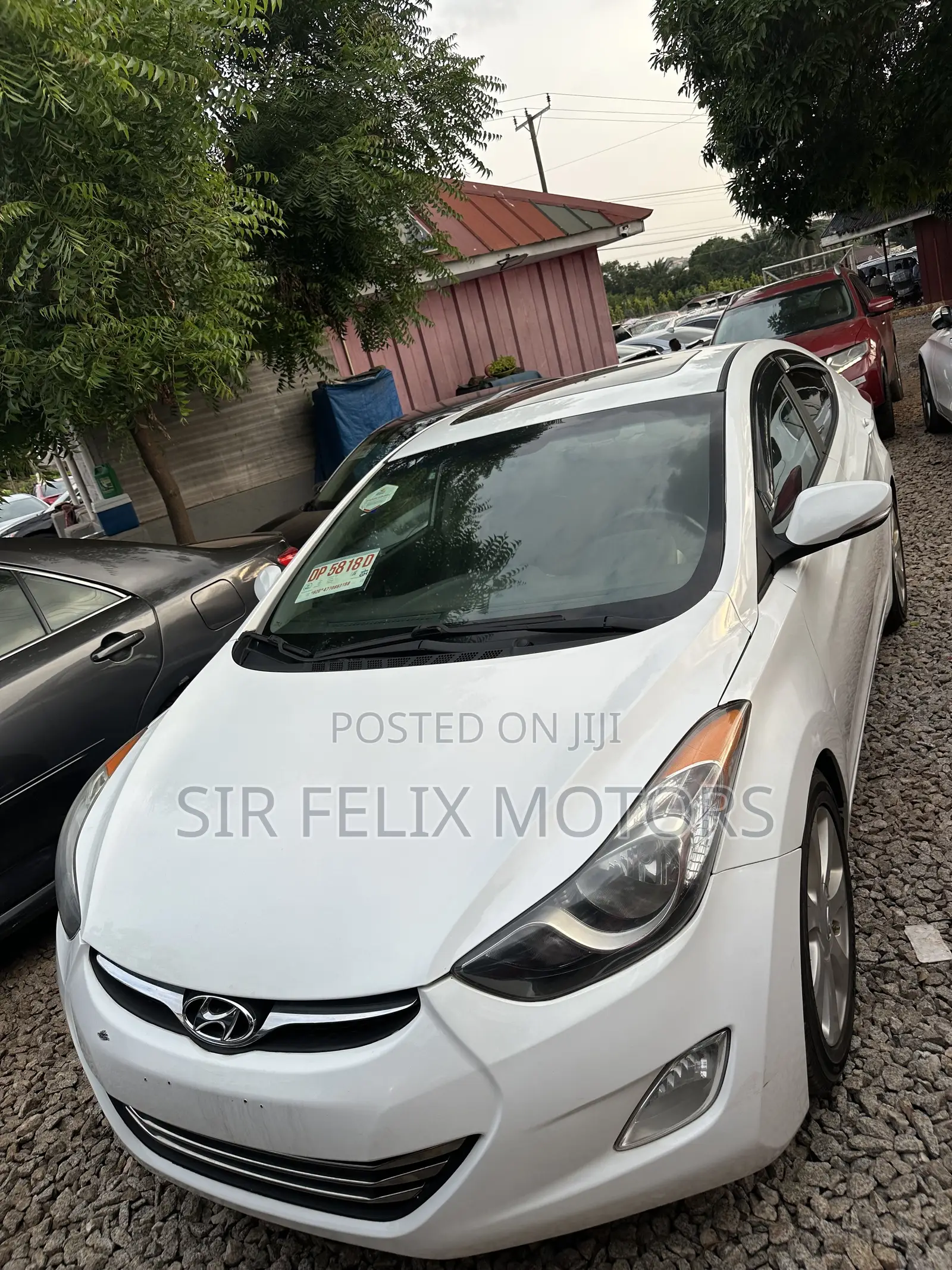 Hyundai Elantra Limited Sedan FWD (1.8L 4cyl 6A) 2013 White