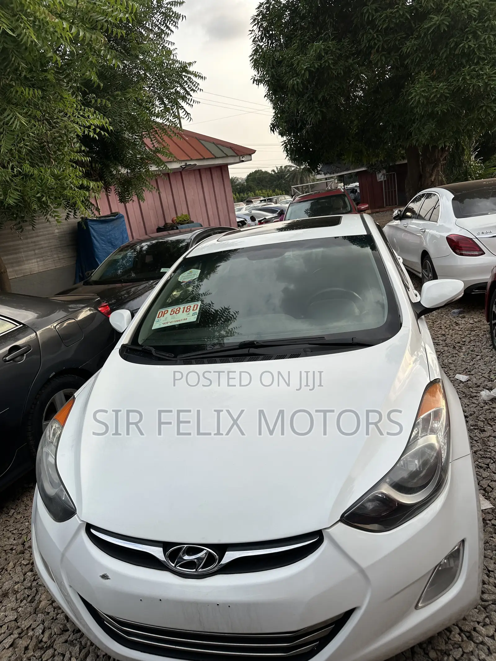 Hyundai Elantra Limited Sedan FWD (1.8L 4cyl 6A) 2013 White