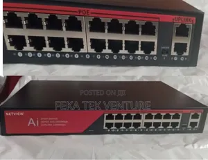Netview 16 Port Poe Unmanaged Switch
