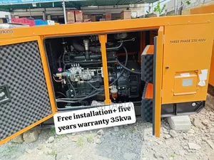 Heavy Duty Perkins 35kVA 3 Phase Silent Diesel Generator 35kva