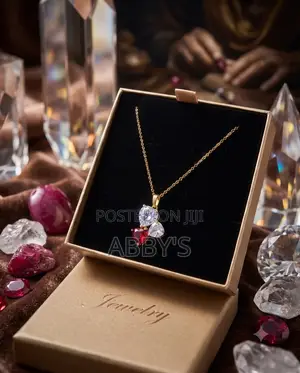 Charming Two-Heart Love Pendant Necklace