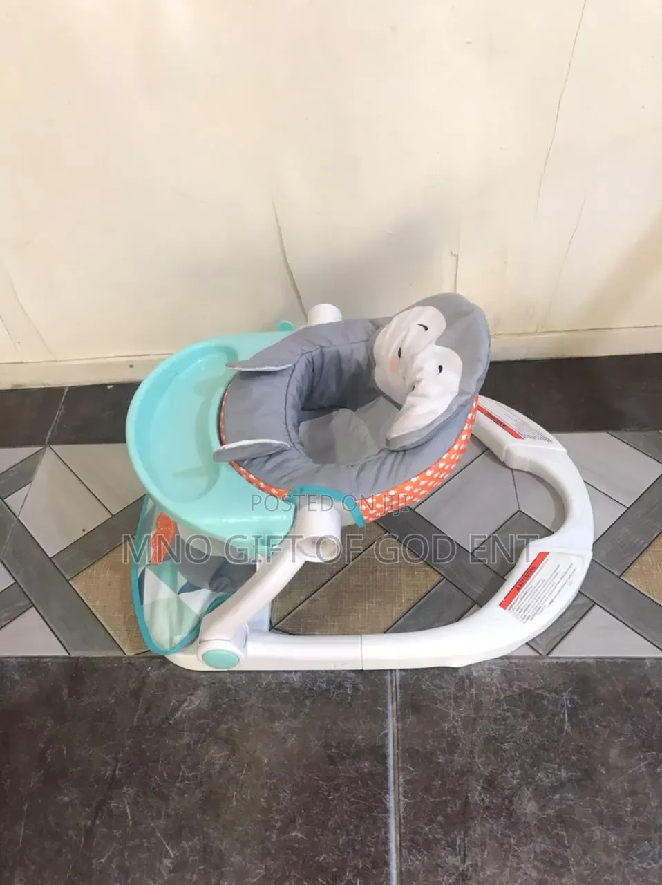 Fisher-Price Portable Baby Chair Sit-Me-Up Floor Seat