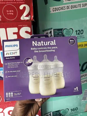 Philips Avent Natural Baby Bottles Set 260ml - 3 Bottles