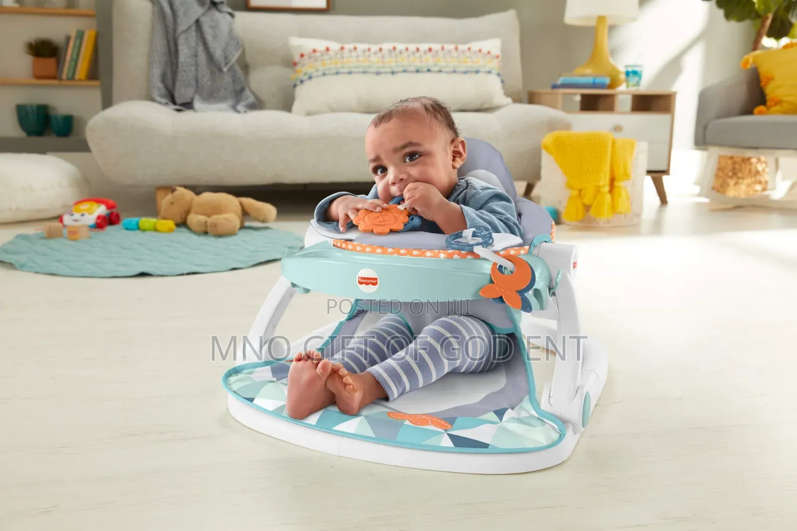 Fisher-Price Portable Baby Chair Sit-Me-Up Floor Seat