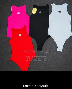 Cotton Bodysuit Tops