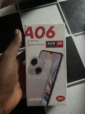 New Itel A06 64 GB Blue