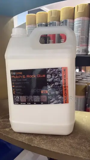 Mulch Rock Glue 5kg – Landscape Adhesive for Mulch, Gravel