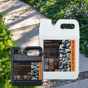 Mulch Rock Glue 5kg – Landscape Adhesive for Mulch, Gravel