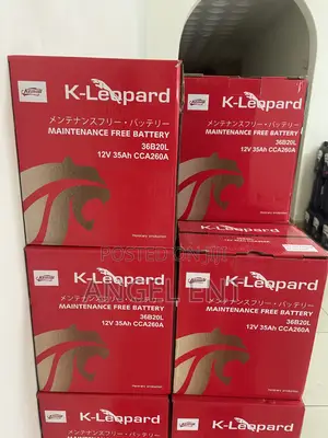 K-Leopard Car Batteries(Maintenance Free) : Free Delivery in Kumasi