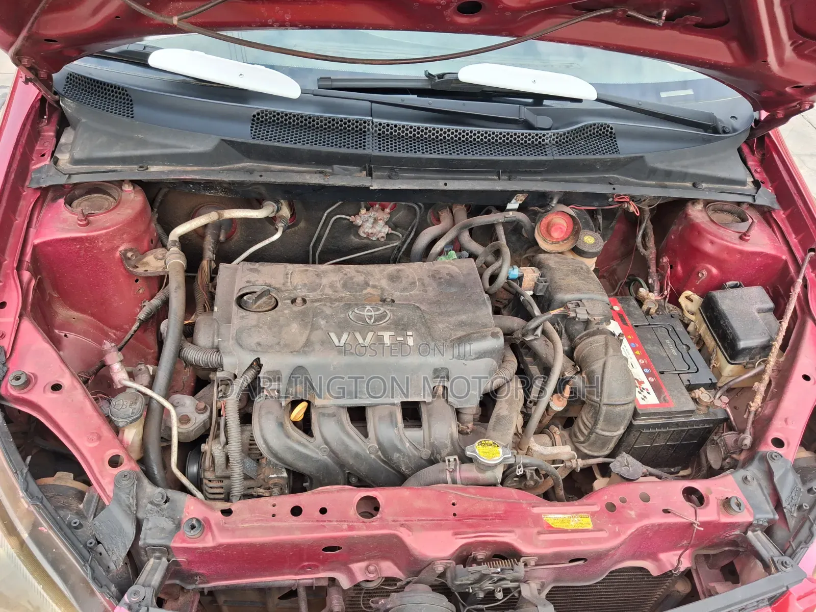 Toyota Echo 2006 Red
