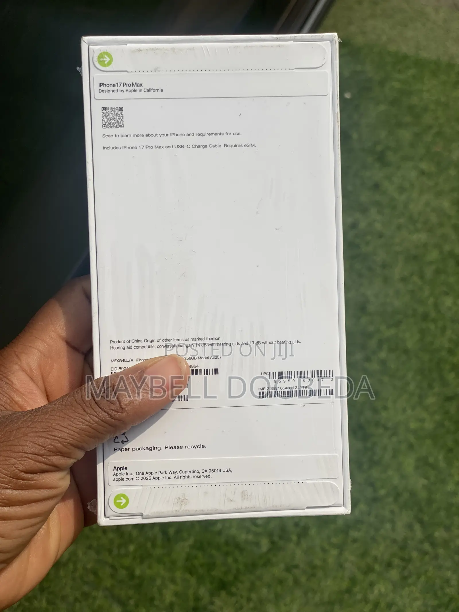 New Apple iPhone 17 Pro Max 256 GB Silver