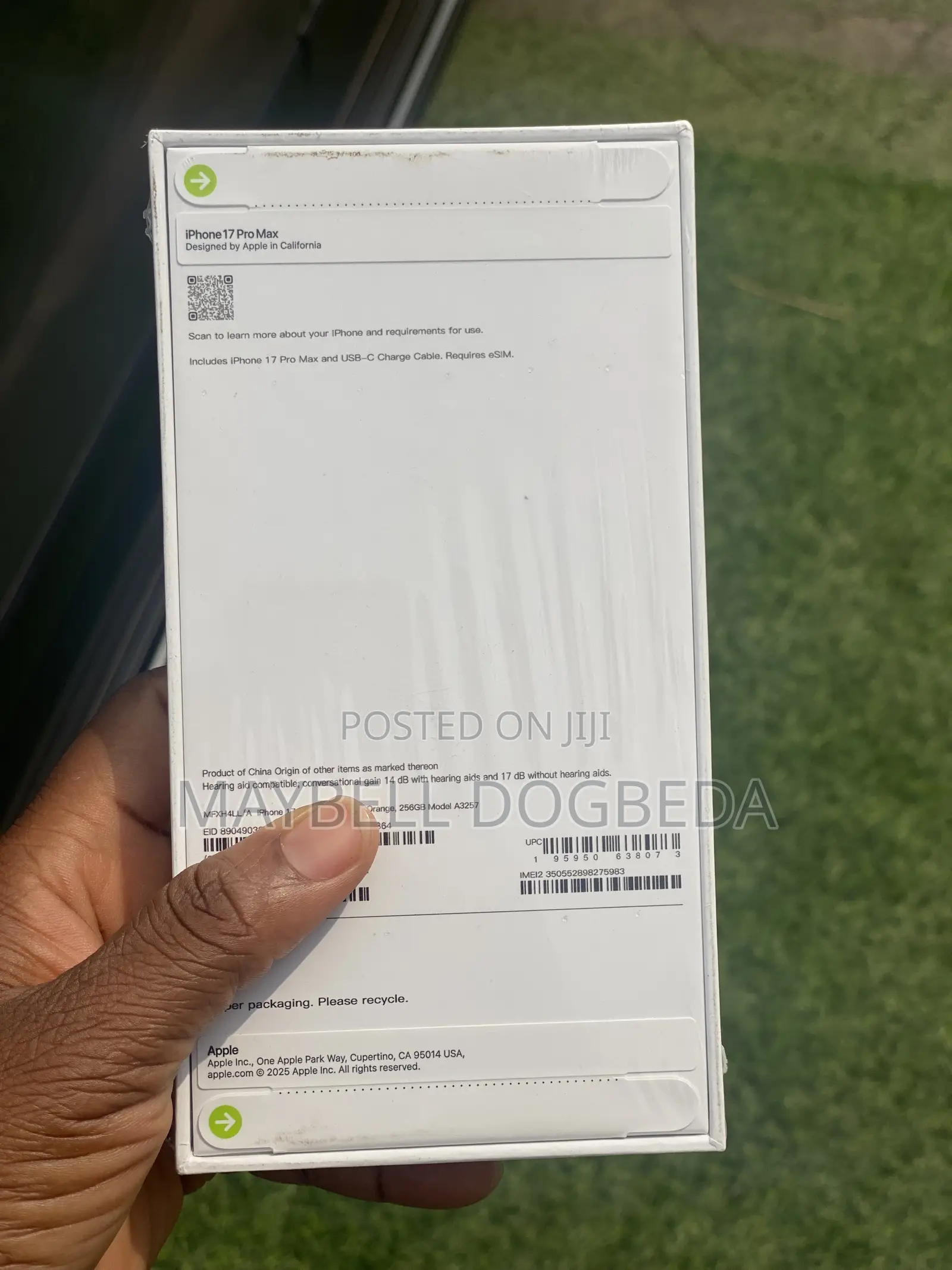 New Apple iPhone 17 Pro Max 256 GB Silver
