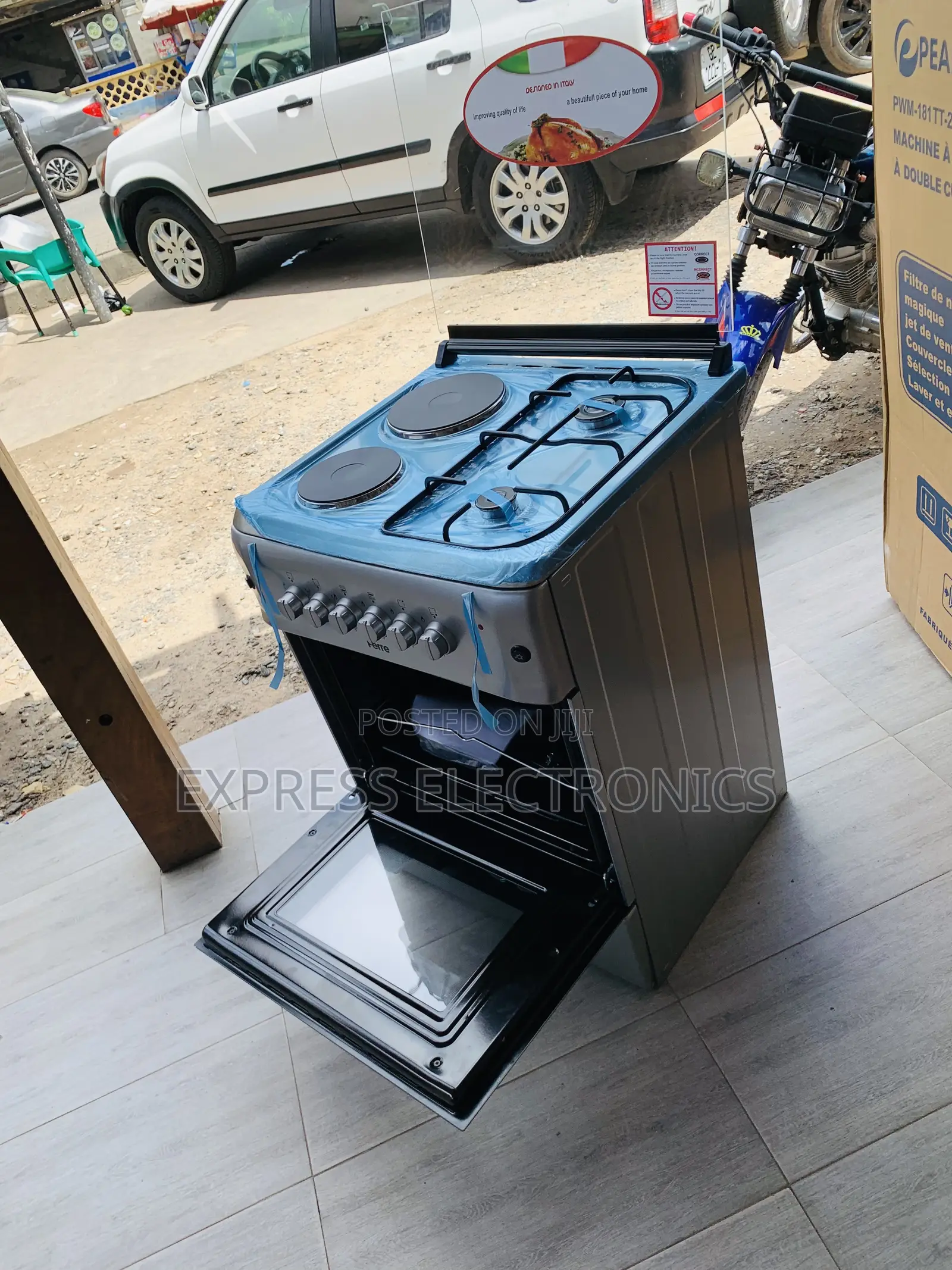 Place Your Order for 2-2 Stove Oven Grill Gas Electric 60:60