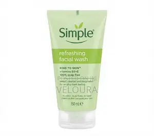 Simple Refreshing Facial Wash Gel
