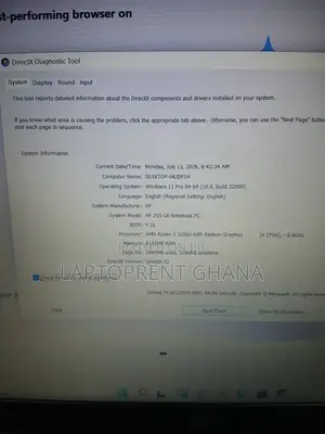 Laptop HP 8GB AMD Ryzen 3 SSD 128GB