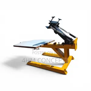 Single Colour Screen Printing Machine + Free Plastic Squeegee