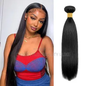 Virgin Human Hair Unprocessed Brazilian Bundle Hair Straight 14”