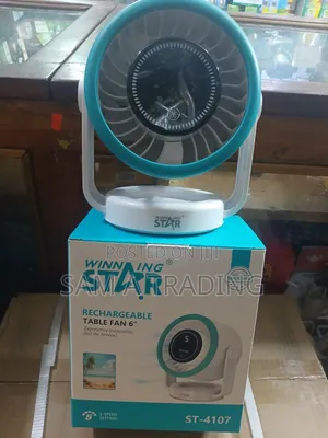 Rechargeable Table Fan