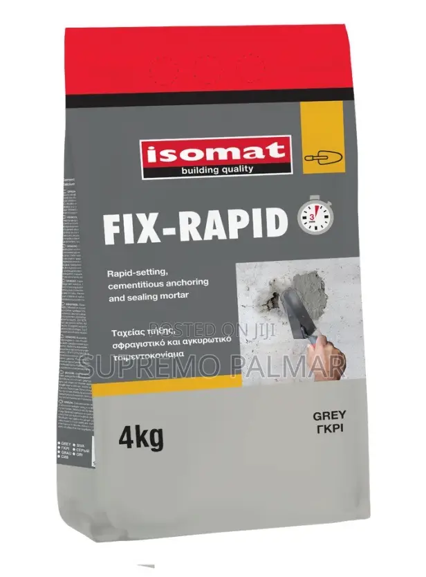 Fix Rapid Cementitious Anchoring and Sealing Mortar 4kg