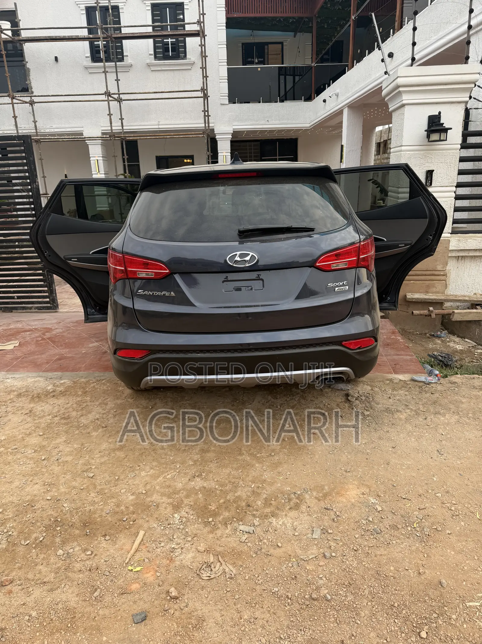 Hyundai Santa Fe SE AWD 2016 Blue