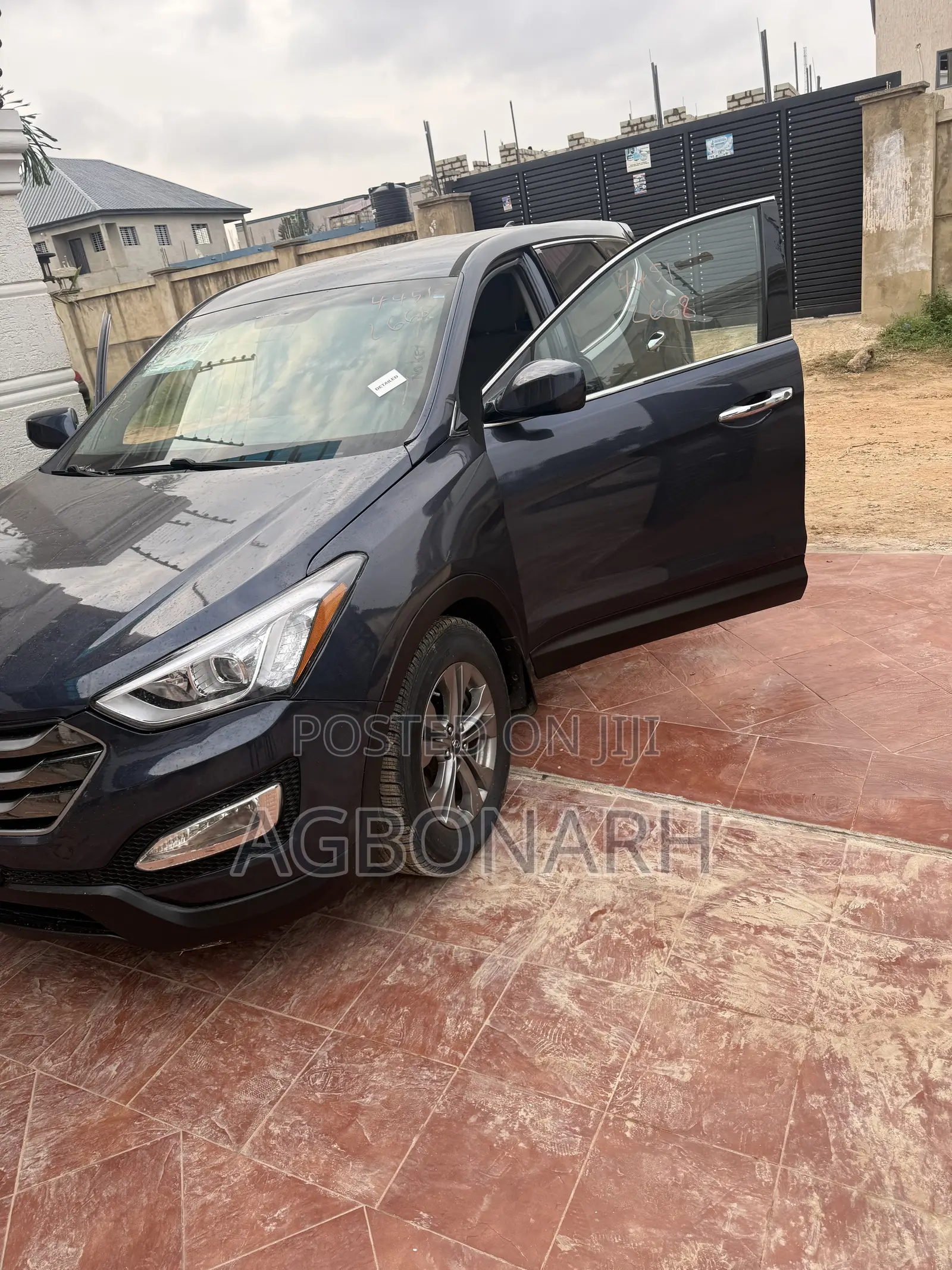 Hyundai Santa Fe SE AWD 2016 Blue