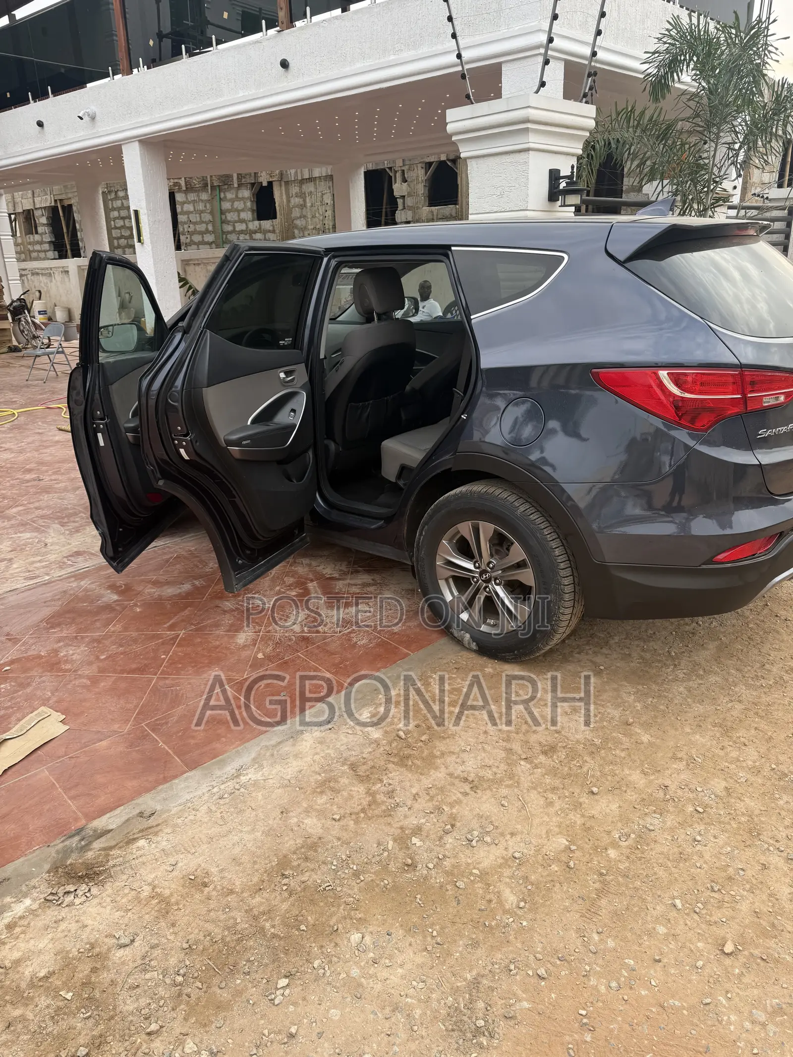 Hyundai Santa Fe SE AWD 2016 Blue