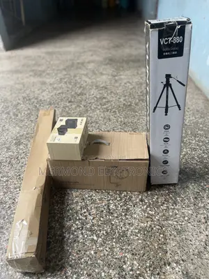 Tolifo Sk-135vr RBG Light + Battery + Light Tripod + Video Tripod