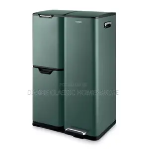 Tower 60lit Recycling Pedal Waste Bin