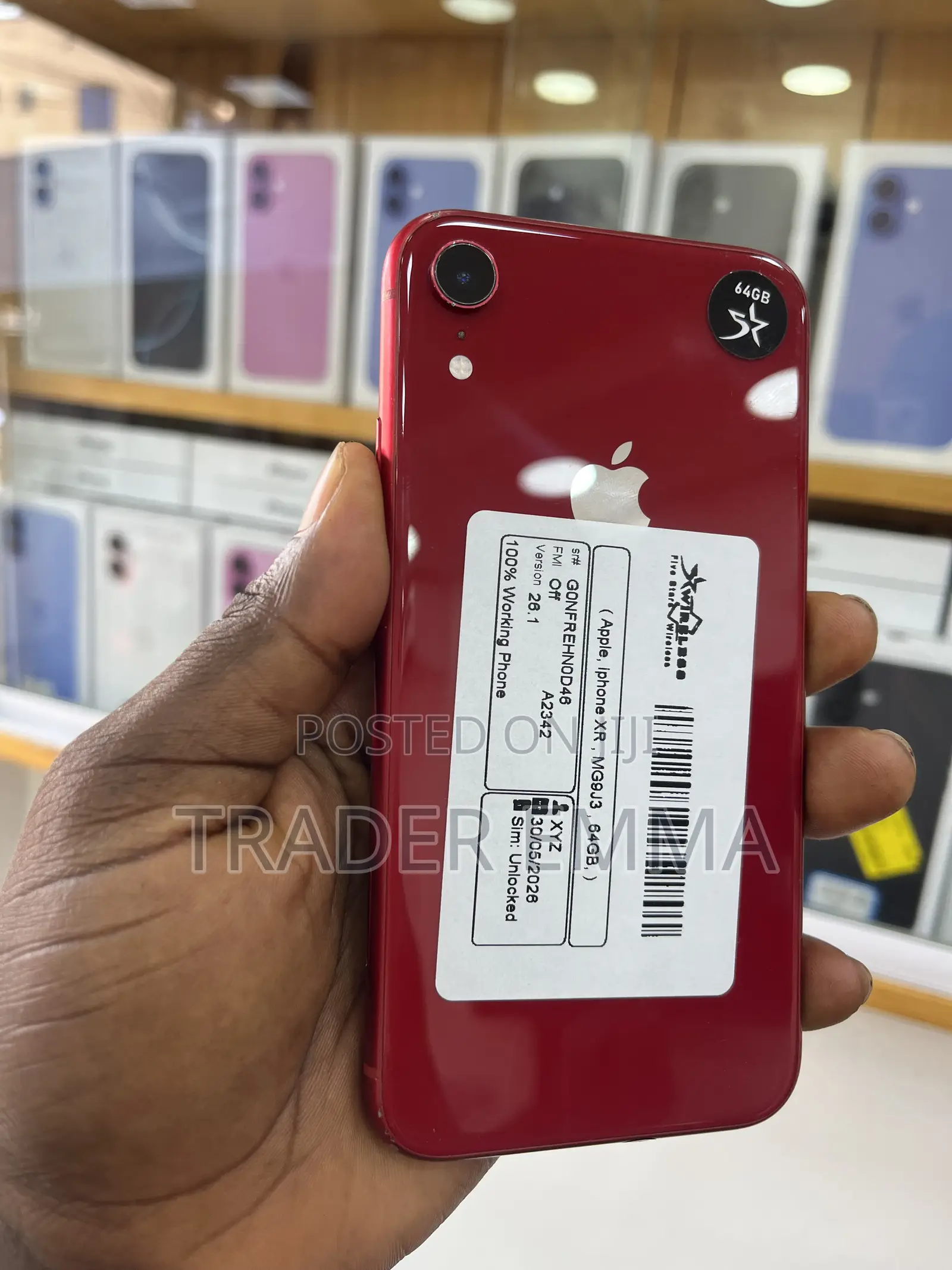 Apple iPhone XR 64 GB Red