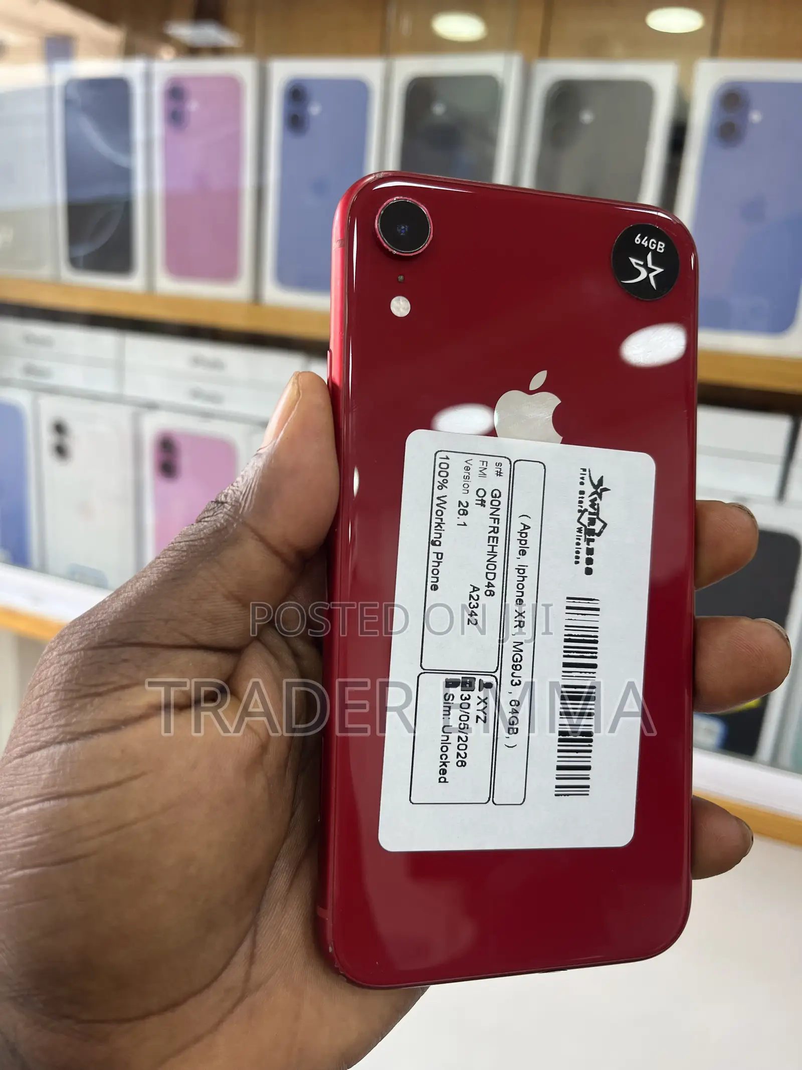 Apple iPhone XR 64 GB Red