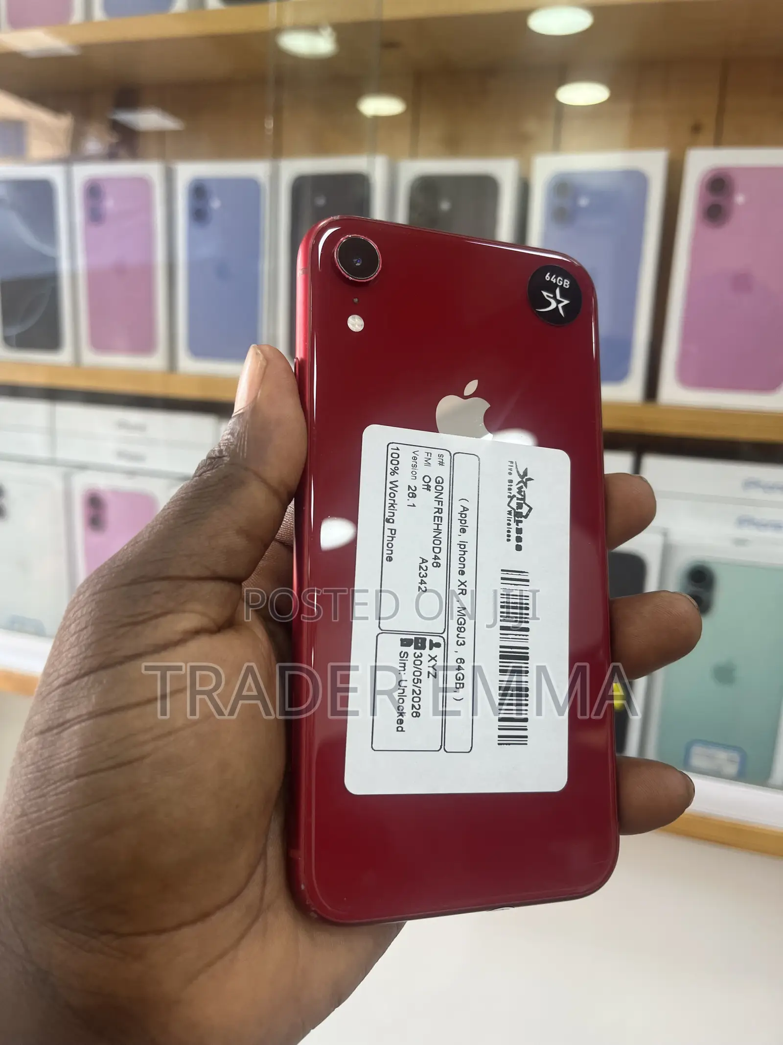 Apple iPhone XR 64 GB Red