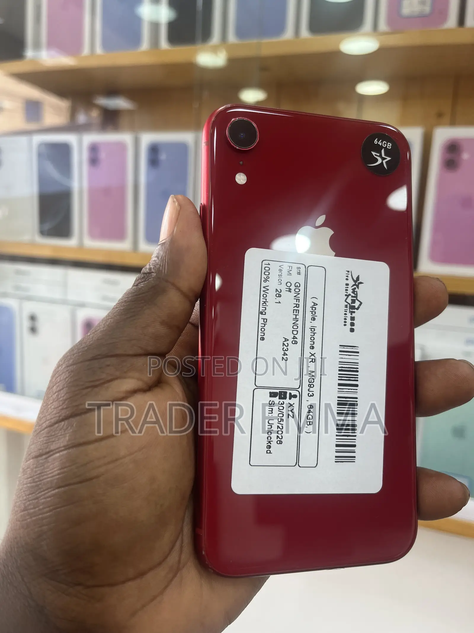 Apple iPhone XR 64 GB Red