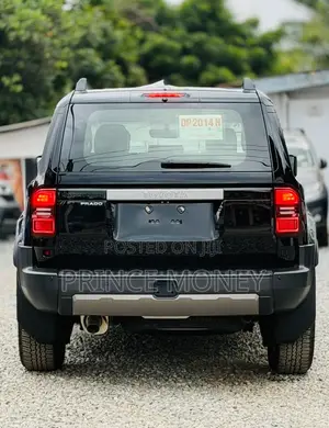 New Toyota Land Cruiser Prado 2025 Black