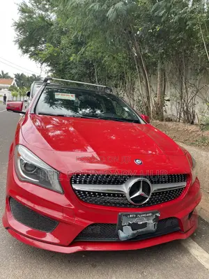 Mercedes-Benz CLA-Class CLA 250 4MATIC Sedan 2015 Red
