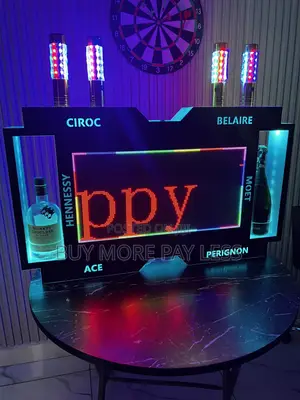 Programmable LED VIP Bottle Presenter Sign Board