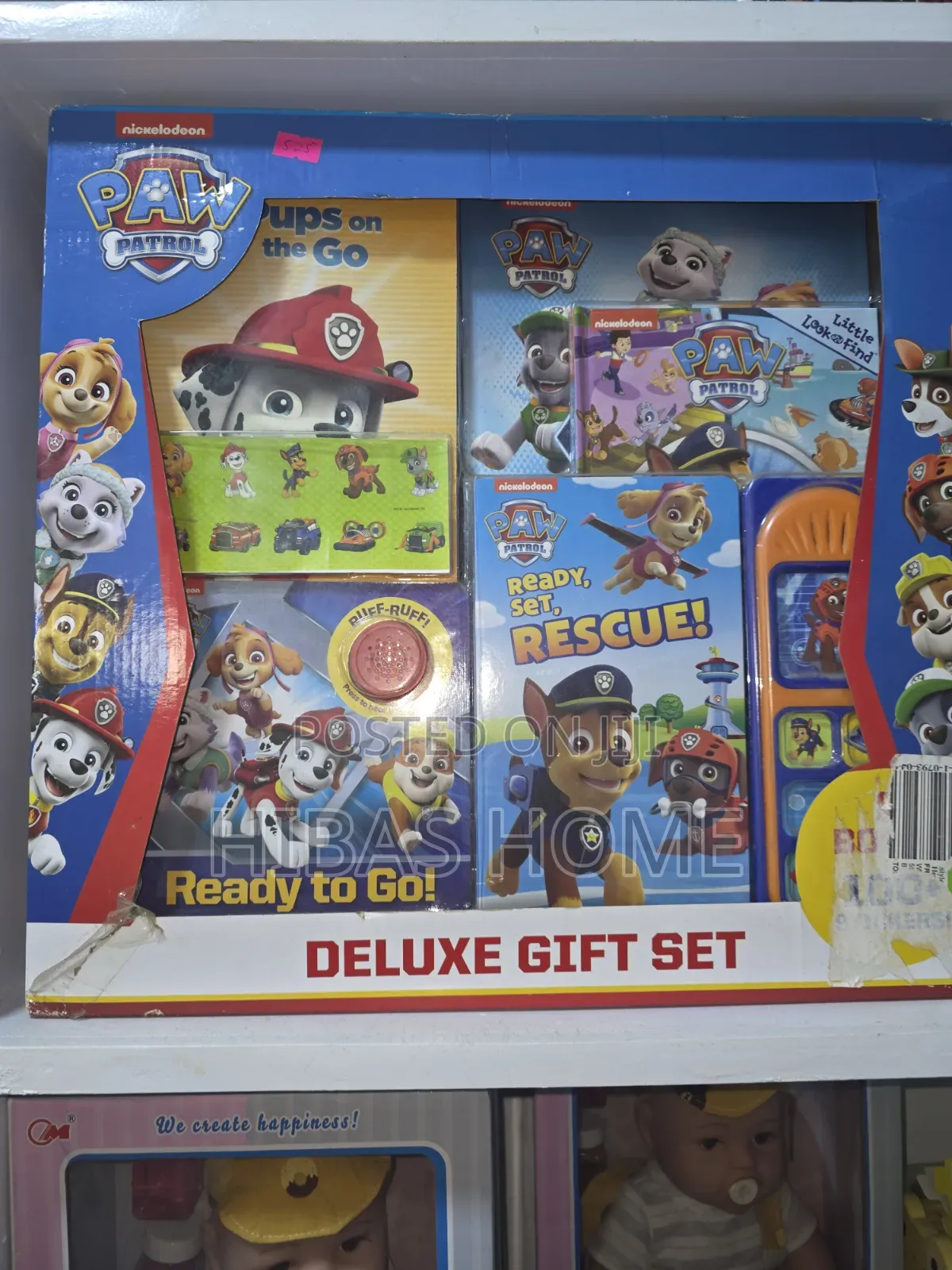 Paw Patrol Deluxe Gift Set With Misic and Sound