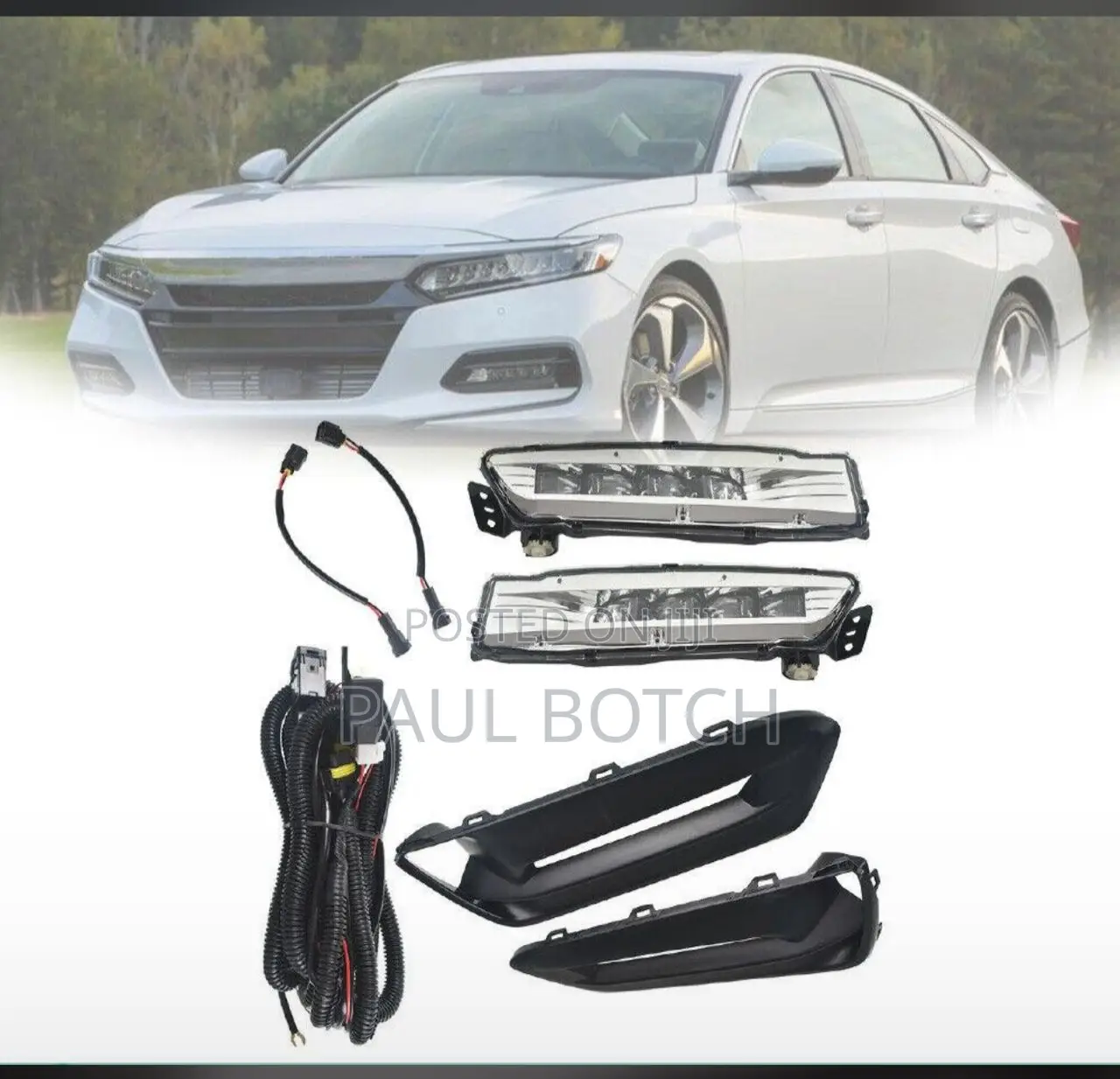 2018-2020 Honda Accord Foglights