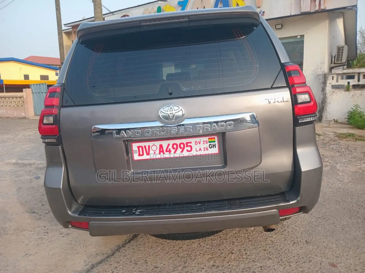 Toyota Land Cruiser Prado 2016 Gray